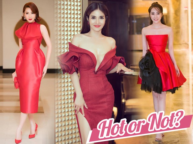 Cùng diện váy đỏ rực, hội mỹ nhân màn ảnh Việt càn quét bảng xếp hạng tuần qua