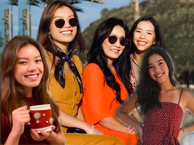 Chân dung hai con gái xinh đẹp của Hồng Đào được ví như chị em với mẹ