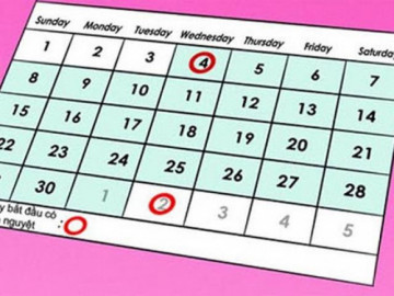 Cách tính ngày rụng trứng để tránh thai đơn giản nhất cho các chị em