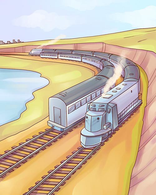 BÉ HỌA SĨ  Thực hành tập vẽ 239 Vẽ tàu hỏa  YouTube