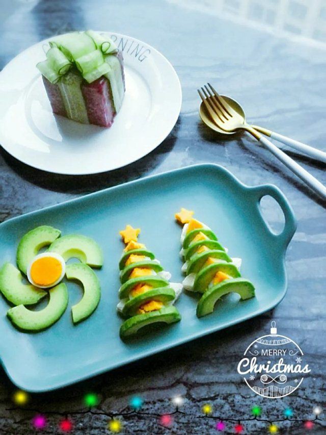 me kheo tay trang tri bua an phong cach noel cho con thich me, chong khen no mui - 13