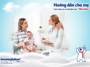 Hướng dẫn cha mẹ cách chăm sóc trẻ khi dịch cúm “vào mùa”