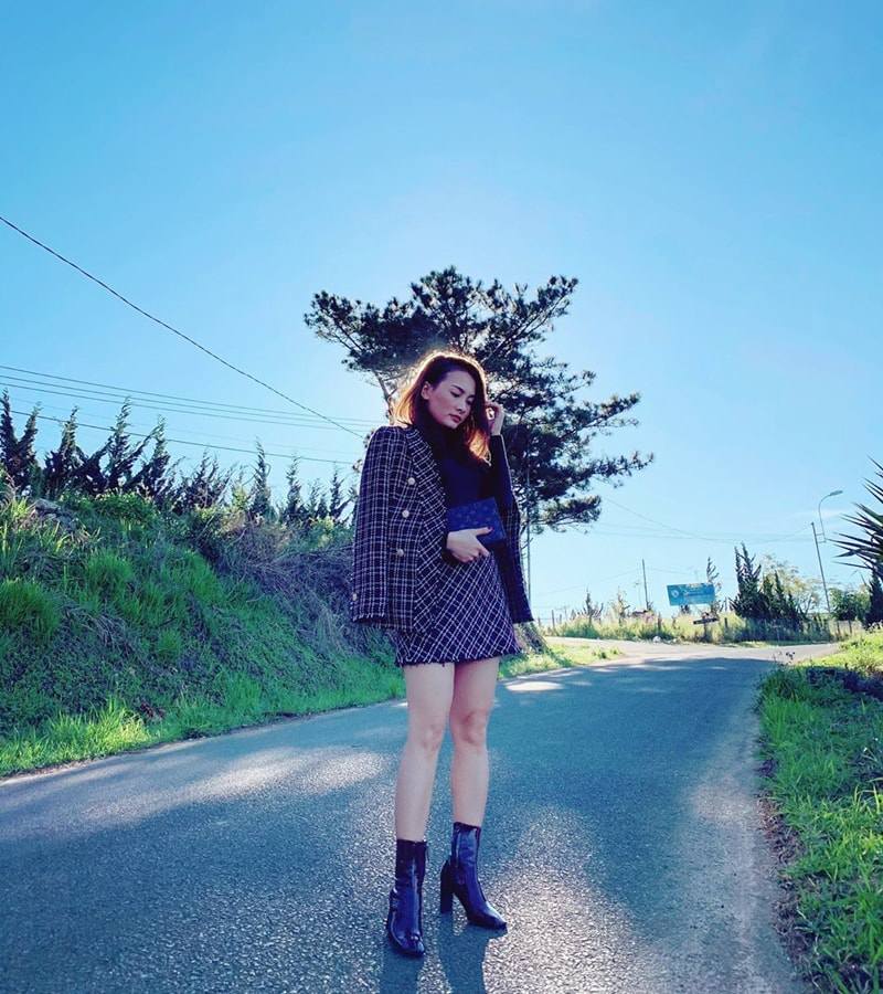 theo duoi phong cach nu sinh tinh nghich, trieu vy - tang thanh ha deu dien set do nay - 7