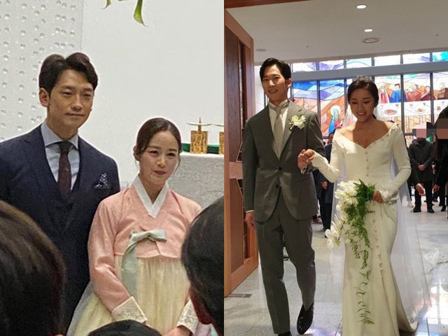 Đám cưới em trai Kim Tae Hee: Cô dâu chú rể không nổi bật bằng anh rể - chị gái