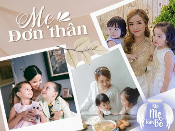 Mẹ đơn thân nổi tiếng: Người được chu cấp tiền tỷ nuôi con, người kiên quyết không nhận một đồng