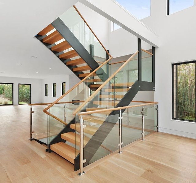 Mẫu cầu thang gỗ đẹp hiện đại, đơn giản làm nổi bật ngôi nhà - 20
