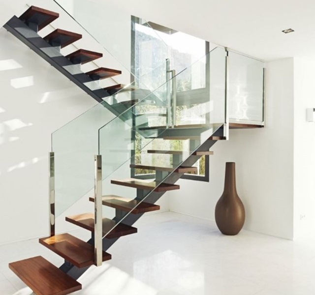 Mẫu cầu thang gỗ đẹp hiện đại, đơn giản làm nổi bật ngôi nhà - 16