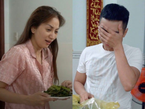 Khánh Thi ngậm đắng ăn mâm cơm đầu tiên chồng trẻ Phan Hiển nấu