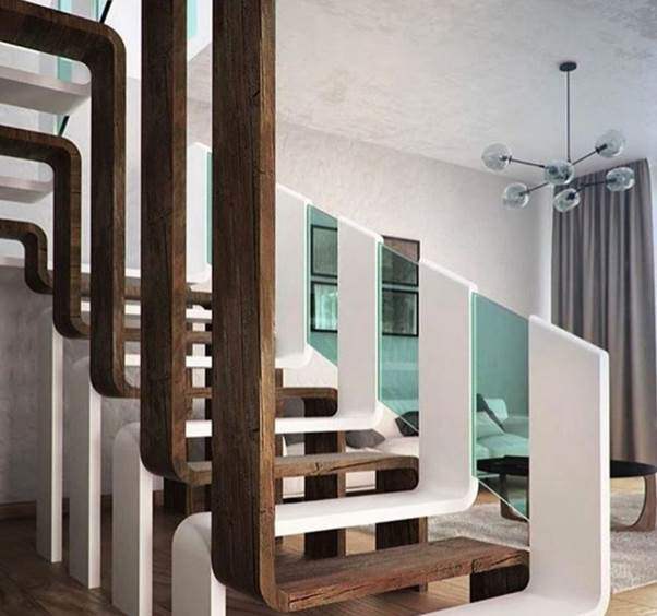 Mẫu cầu thang gỗ đẹp hiện đại, đơn giản làm nổi bật ngôi nhà - 30