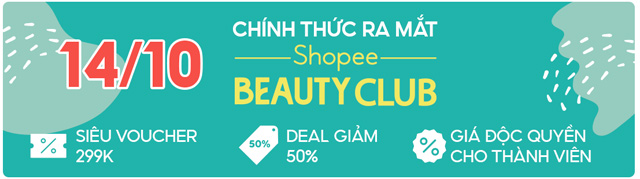 Shopee Beauty Club - Không gian mua sắm dành riêng cho tín đồ làm đẹp