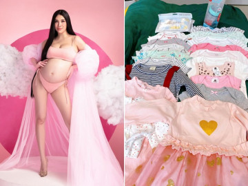 Có bầu với chồng Hàn, không thể ngờ Pha Lê chơi lớn sắm đồ sơ sinh khủng mức này!