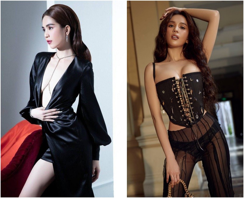 Có body đẹp mê, Hamp;#39;Hen Niê-Đặng Thu Thảo cũng chào thua trước những kiểu váy làm ngực amp;#34;bốc hơiamp;#34; - 1