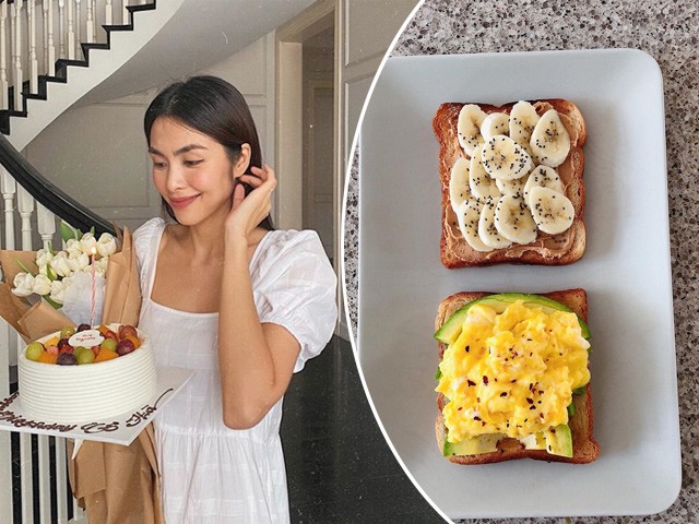 Không ăn bún phở, Hà Tăng chỉ ăn sáng bằng bơ, chuối mà người khỏe lại đẹp