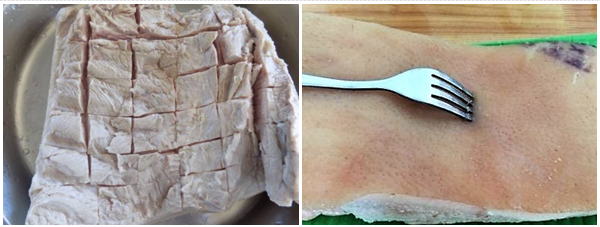 Cách làm thịt quay giòn bì cực đơn giản tại nhà, da heo giòn rụm hấp dẫn - 4