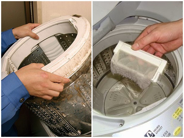 Dùng máy giặt mà không biết 2 mẹo làm sạch này, tốn tiền gọi thợ oan ức