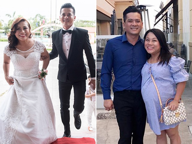 Lúc cưới bị chê giàu nhưng béo, già hơn chồng, vợ diễn viên Hoàng Anh khác lạ sau sinh
