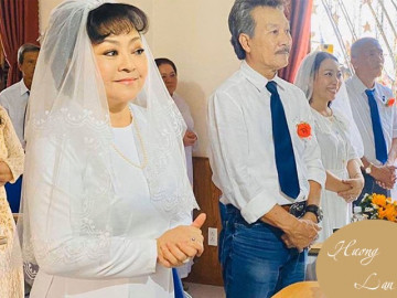 Nghệ sĩ Hương Lan: Tan vỡ hôn nhân 7 năm và đám cưới ở tuổi 63 bao người ngưỡng mộ