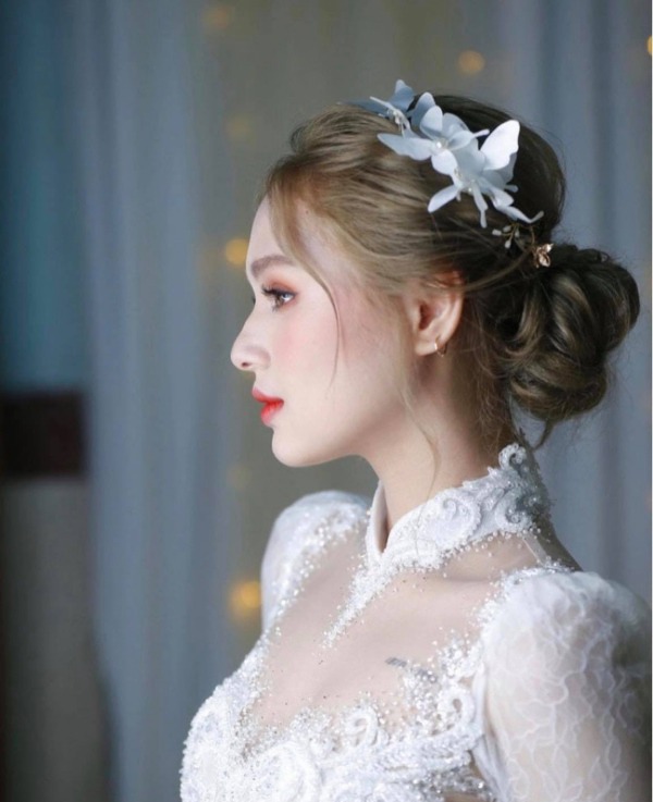 Lộ clip Nhã Phương biến hình thành cô dâu xinh đẹp trong buổi chụp hình cưới