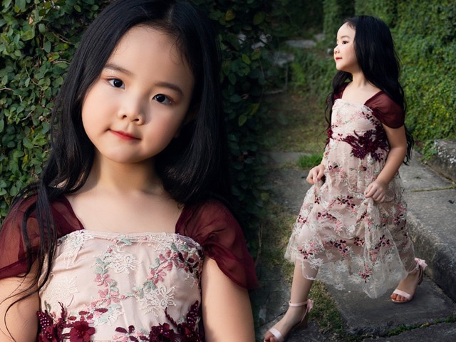 Tan chảy với vẻ ngoài bầu bĩnh, đáng yêu của con gái đệ nhất mỹ nhân gợi cảm Trang Nhung