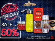 Đời sống xã hội - Saffron Bahraman chính hãng khuyến mãi khủng hưởng ứng Black Friday
