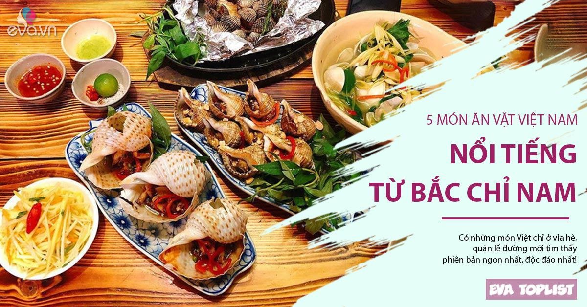 5 món ăn đường phố của Việt Nam được yêu thích từ Bắc chí Nam