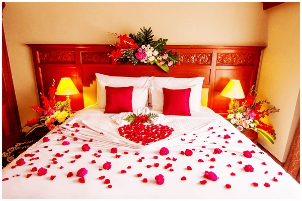 5 Cách trang trí phòng cưới, phòng tân hôn đơn giản mà lãng mạn