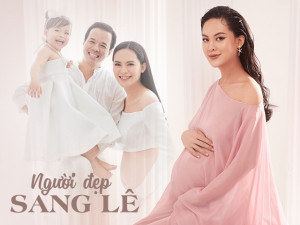 Mỹ nữ Phú Yên bỏ showbiz về sinh liền 2 con, chồng doanh nhân nổi tiếng thành bà vú