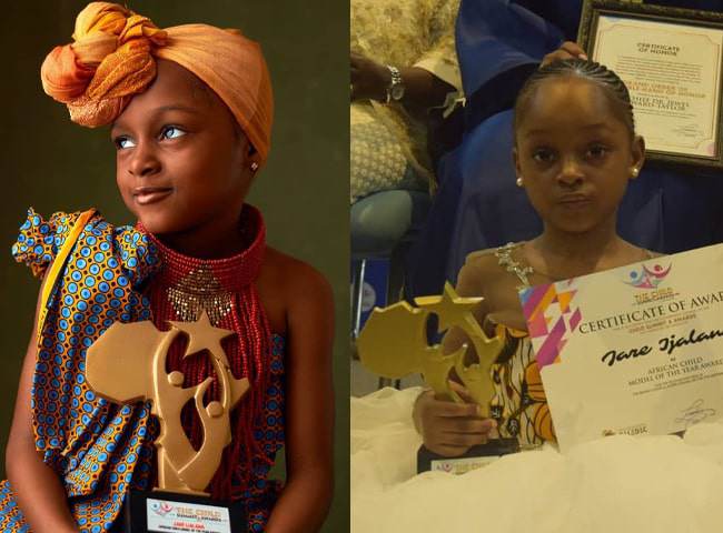 Cô bé châu Phi đẹp nhất thế giới thay đổi sau 2 năm, nhìn mẹ mới ...