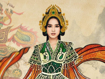 Đỗ Thị Hà đến với đường đua Hoa hậu Thế giới 2021 bằng bộ trang phục độc đáo
