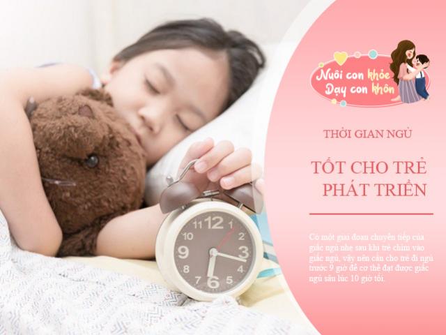 Trẻ ngủ theo thời gian biểu này không chỉ thúc đẩy chiều cao mà còn phát triển trí não