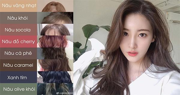 Bảng màu tóc đẹp hot trends được yêu thích nhất hiện nay - 4