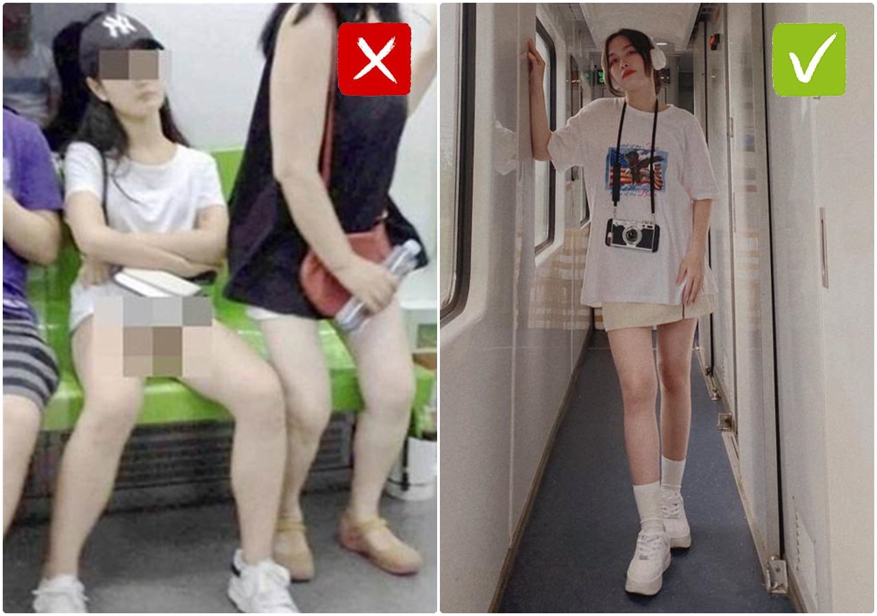 Thời trang tàu điện ngầm của phụ nữ khiến ai cũng phải ngán ngẩm - 8