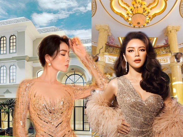 Lệ Quyên, Lý Nhã Kỳ dát vàng biệt thự, chưa bằng cung điện trăm tỷ của một Hoa hậu Việt