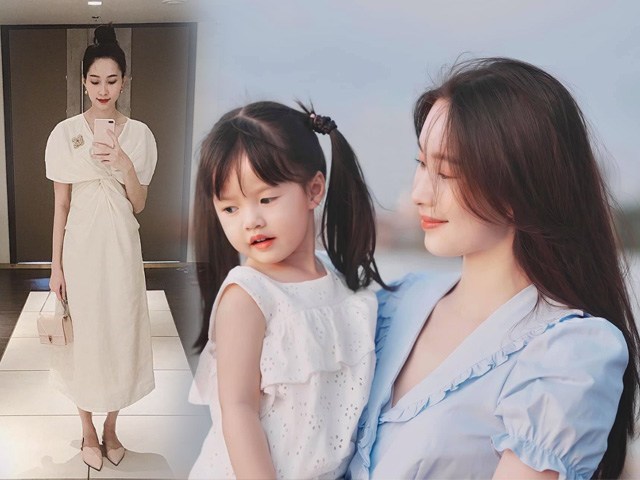 Con gái HH Đặng Thu Thảo thích diện váy trắng giống mẹ, thiền tiên tỉ tỉ nhí là đây