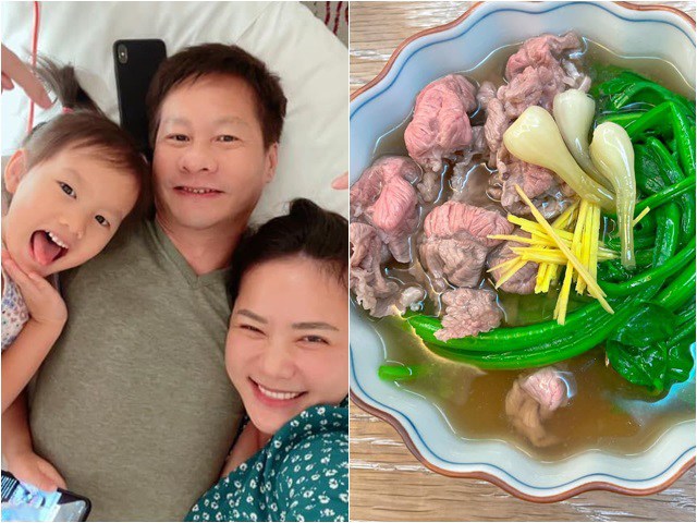 Phan Như Thảo được chồng đại gia nấu cho súp tình yêu, Thúy Diễm cũng ghen tị