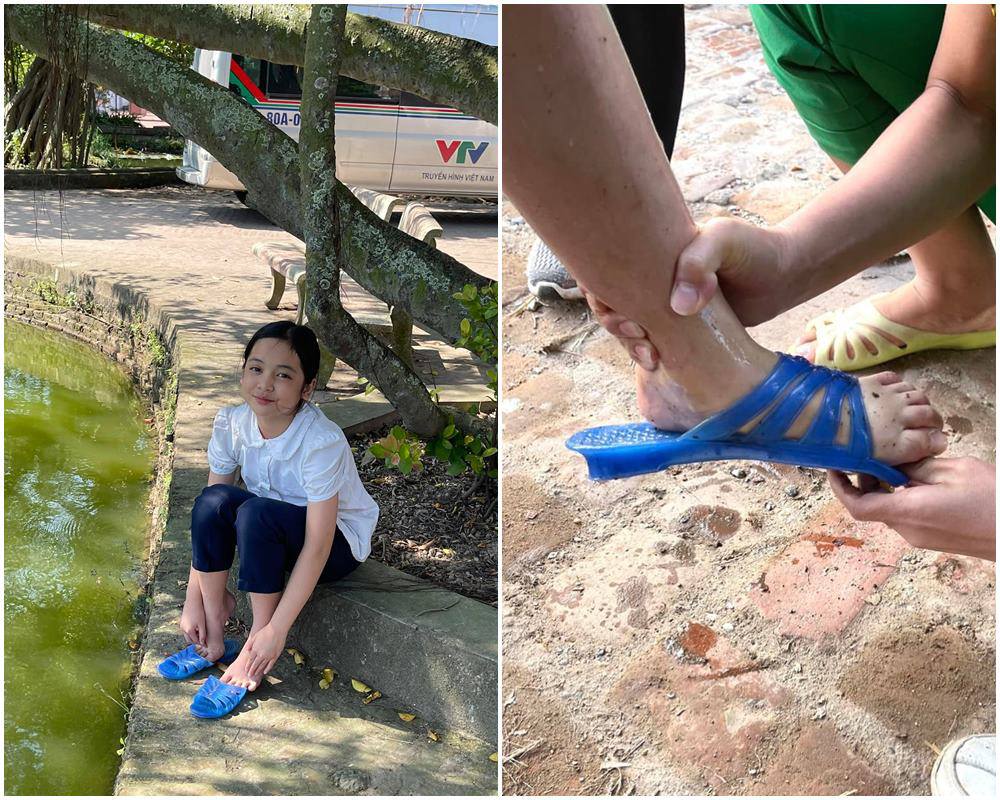 Bé Như Hoa (Yêu Ngày Nắng Trở Về) lấy nước mắt khán giả ngoài đời, ăn mặc sành điệu - 4