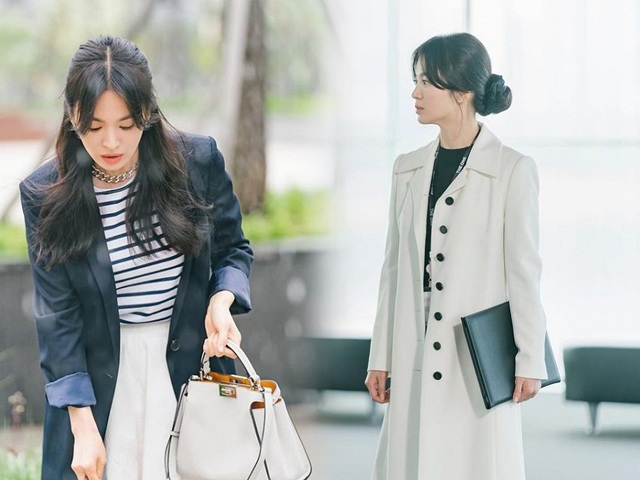 Diện đồ công sở sang chảnh trong phim mới, Song Hye Kyo gây sốt vì style đẹp chuẩn nữ thần
