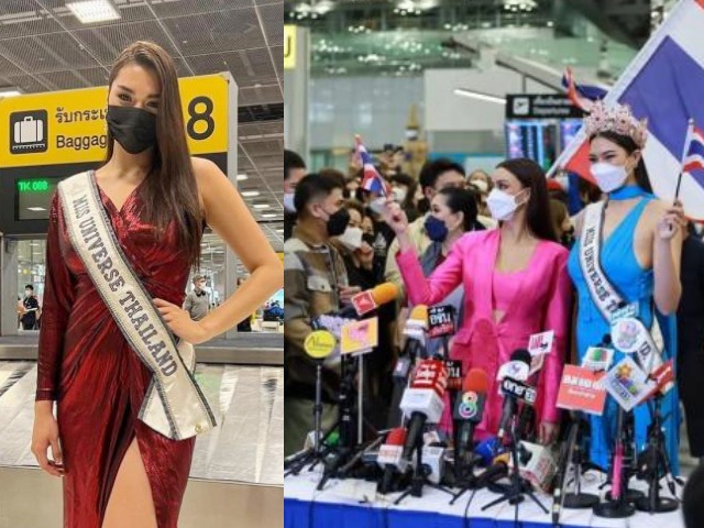 Đáng thương như Hoa hậu Thái Lan: Lúc đi khua chiêng múa trống, khi về chỉ vài người chờ