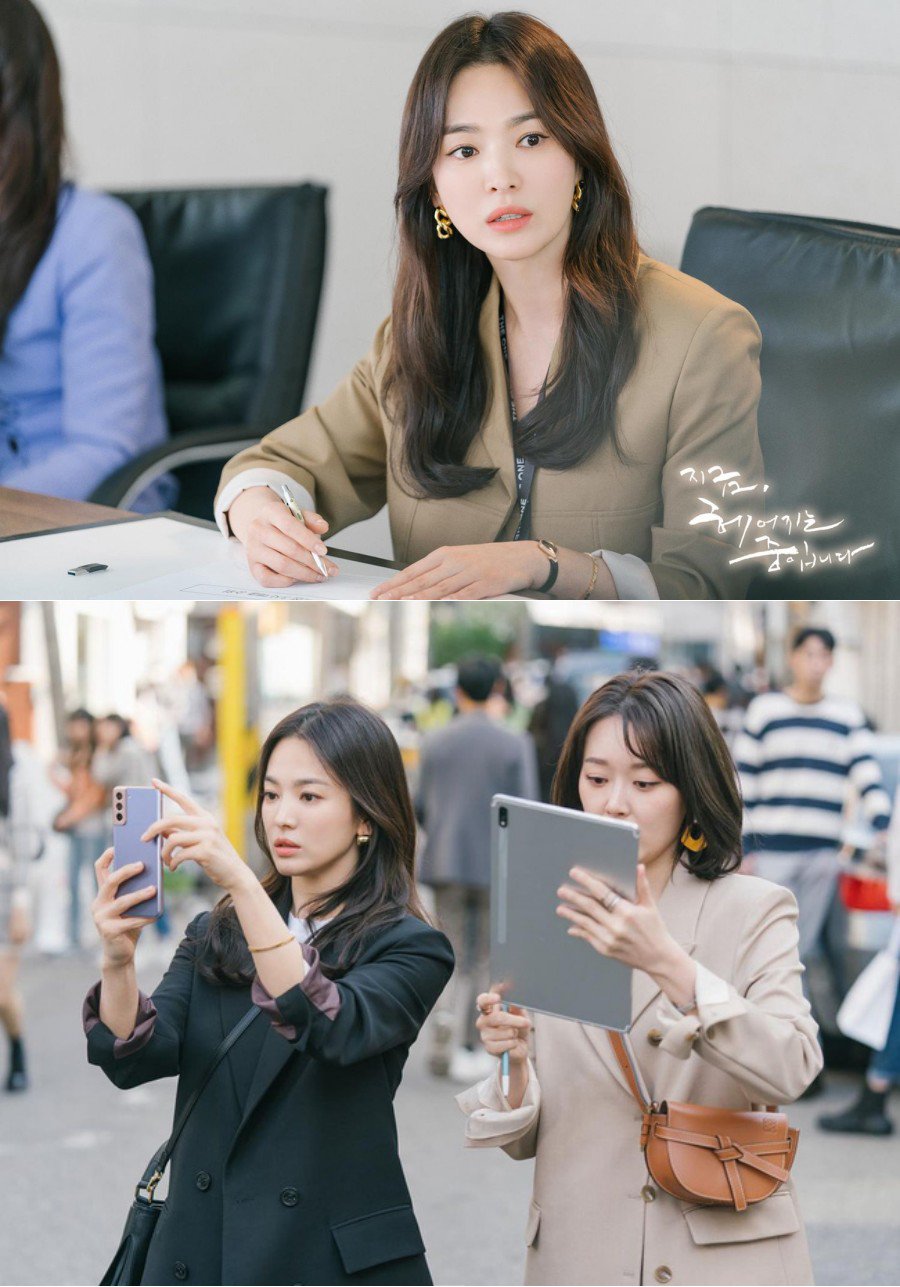 Những mẫu áo khoác Song Hye Kyo diện trong phim mới nhanh chóng được mua sạch - 6