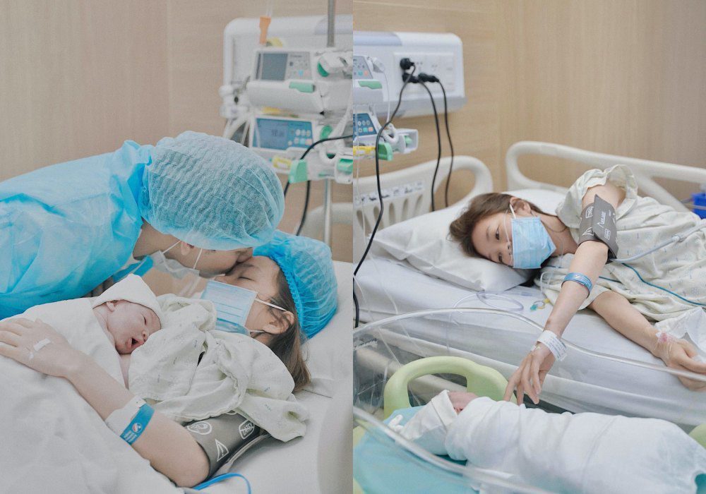 Vợ học trò Dương Khắc Linh sinh sớm hơn dự kiến, chồng nhìn không dám để mang bầu tiếp - 4