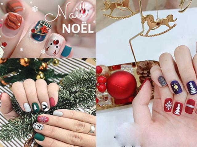 FULL ẢNH 55 mẫu nail Noel đơn giản nổi bật mùa Giáng Sinh