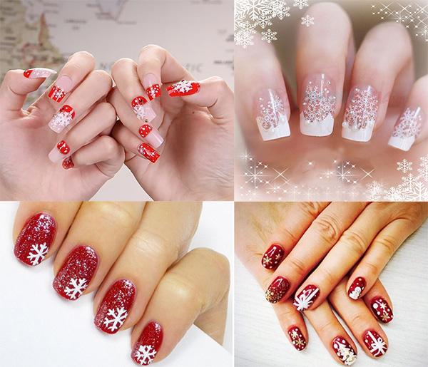 Những mẫu nail siêu đẹp dịp Noel khiến ai cũng phải ngoái nhìn