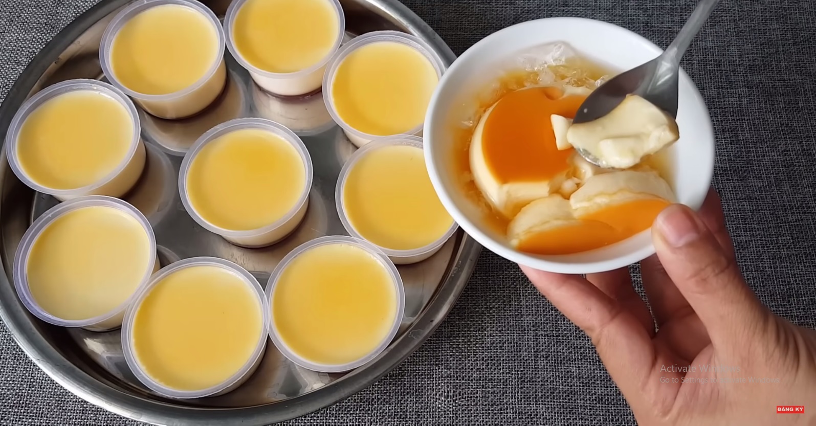 Cách làm bánh flan đơn giản tại nhà thơm mềm, không bị tanh, rỗ - 21