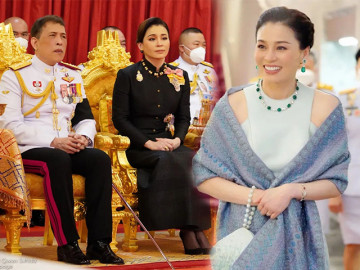 Hoàng hậu Thái Lan tuổi U50 đẹp chẳng kém vợ bé của chồng, mặt hoa da phấn, dáng mi nhon