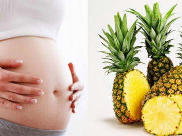 Từ lời đồn ăn dứa giúp chuyển dạ nhanh đến lời khuyên của bác sĩ chuyên khoa