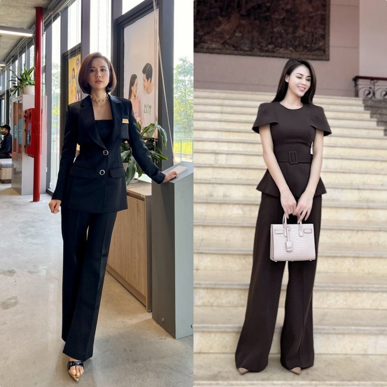 Luong Thu Trang sắp “soán ngôi” thánh nữ công sở của Phan Minh Huyền, stylist tiết lộ số đo 3 vòng khủng - 6