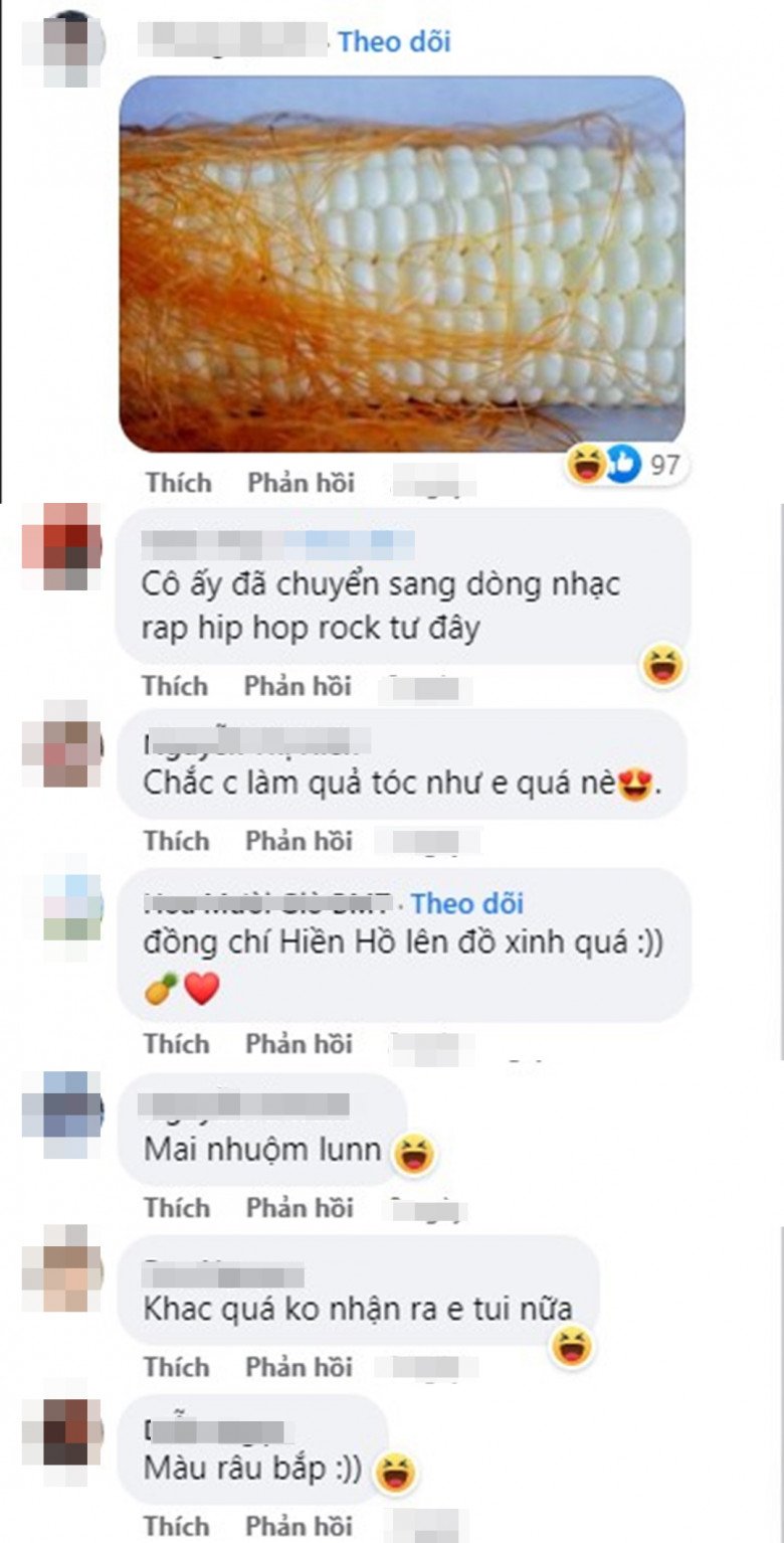 Lạ lùng Hiền Hồ sau scandal tình cảm, amp;#34;đảo ngóiamp;#34; tóc xơ như râu ngô vẫn được chị em khen - 6