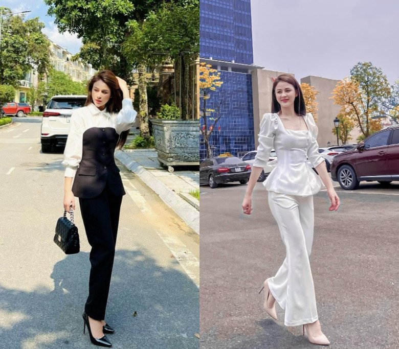 Luong Thu Trang sắp “soán ngôi” thánh nữ công sở của Phan Minh Huyền, stylist tiết lộ số đo 3 vòng khủng - 5