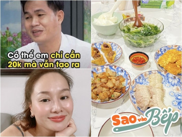 Vào bếp cùng Sao - Người đàn ông 40 tuổi lên show hẹn hò tuyển vợ nấu bữa cơm 20k, vợ cũ Thành Trung tự thấy 