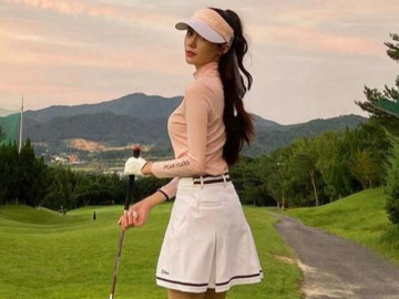 Nữ golfer 23 tuổi thích diện váy siêu ngắn khoe chân đăng quang hoa hậu